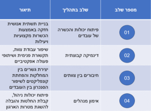 איך ייעוץ ארגוני מסייע לארגונים להגיע ליעדים שלהם